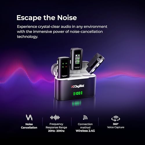 Digitek® DWM 101 Wireless Microphone