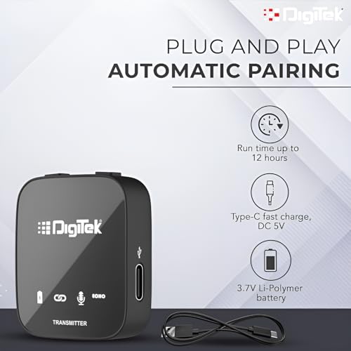 Digitek® DWM 101 Wireless Microphone