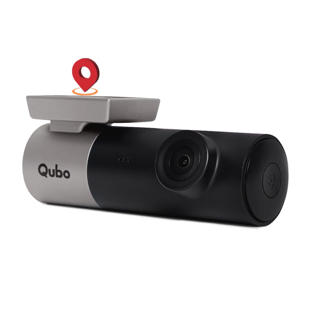 Qubo Car Dashcam Prox by Hero Group | 3MP 1296P FHD+ Camera | NightPulse Vision