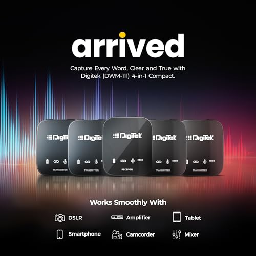 Digitek® DWM 101 Wireless Microphone