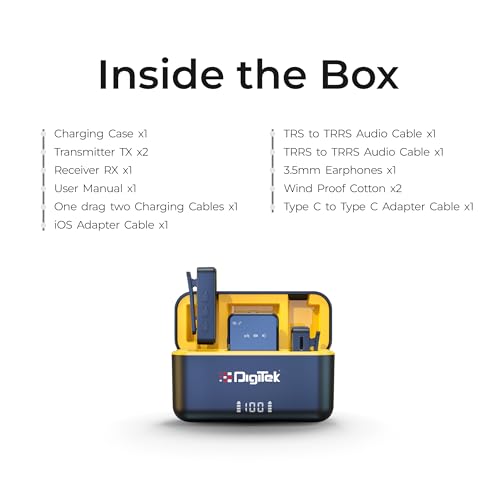 Digitek® DWM 101 Wireless Microphone