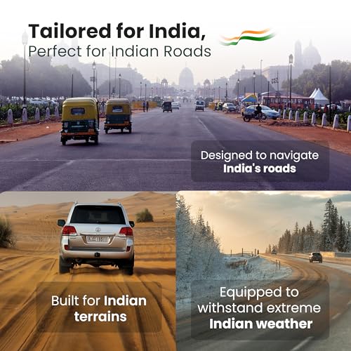 Boult Cruisecam X1 Dash Camera for Car | 1080p HD Recording | 170° Ultra-Wide Angle | 360° Rotation