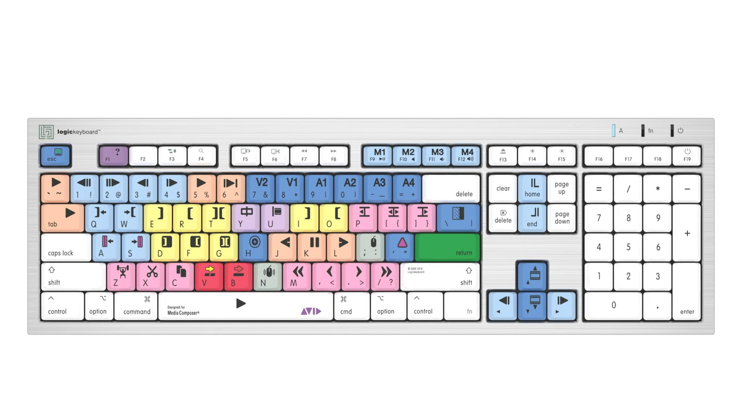 Logickeyboard Backlit 'Astra2'