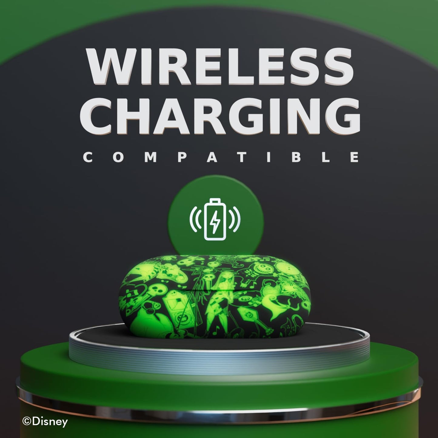 Disney Nightmare Glow in The Dark TWS Earbuds