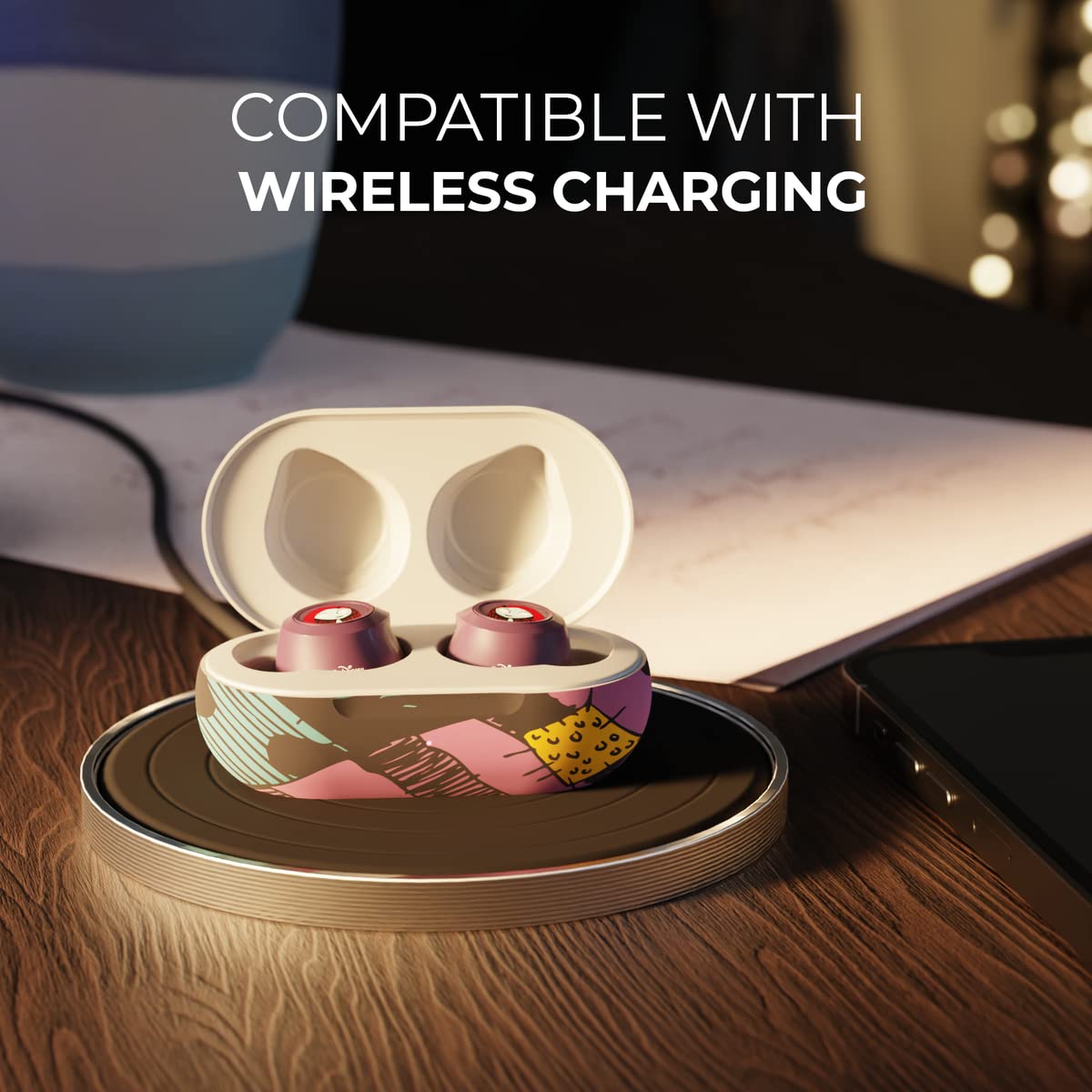 Disney Nightmare Glow in The Dark TWS Earbuds