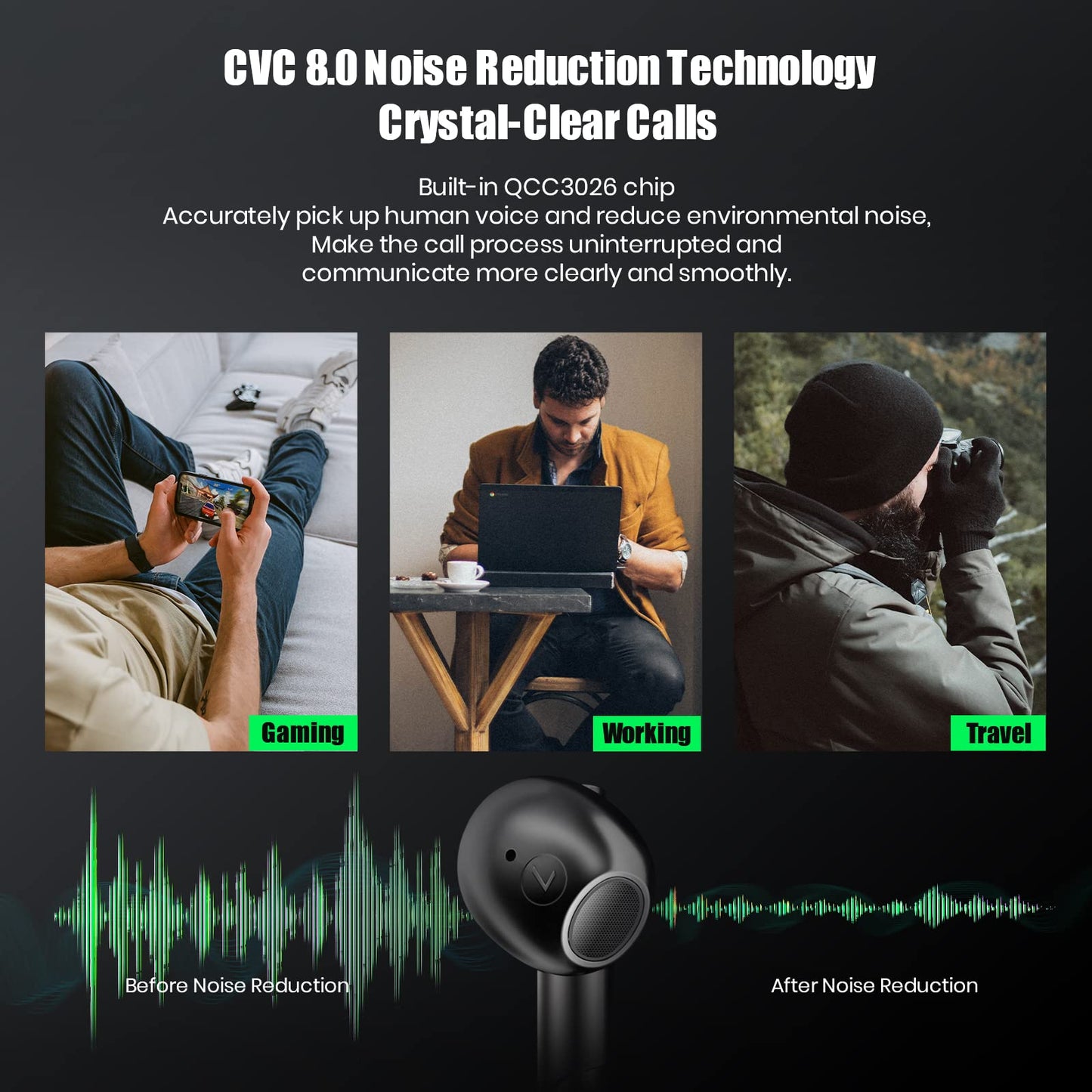 Gravastar Wireless Earbuds