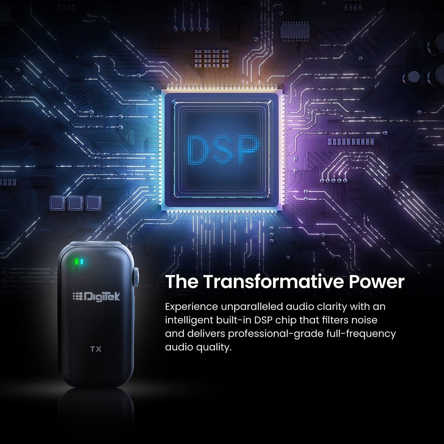 Digitek® DWM 101 Wireless Microphone