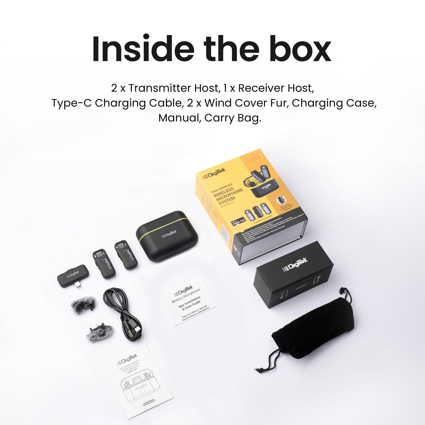 Digitek® DWM 101 Wireless Microphone