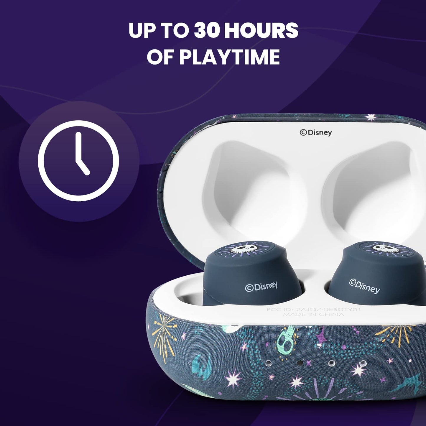 Disney Nightmare Glow in The Dark TWS Earbuds