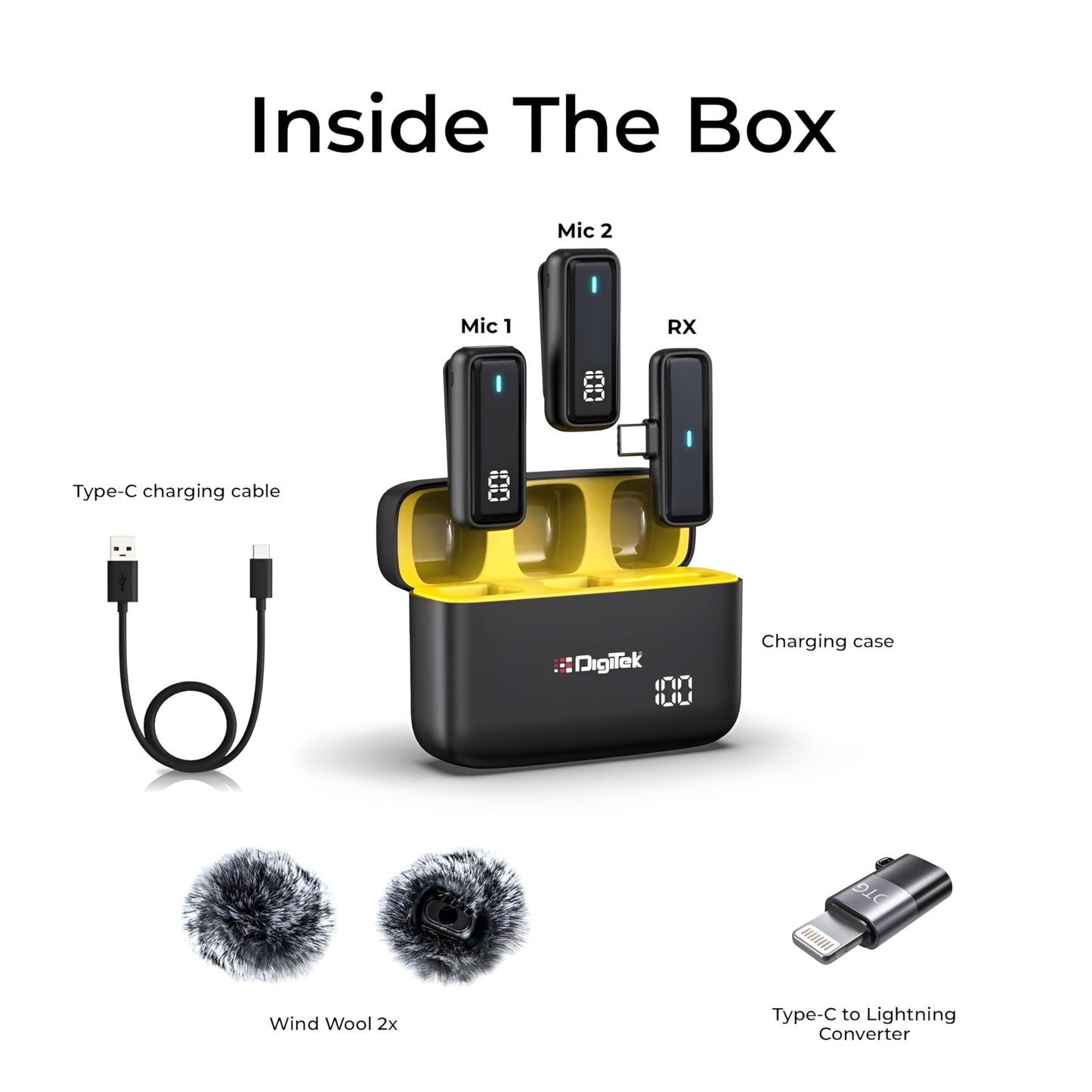 Digitek® DWM 101 Wireless Microphone