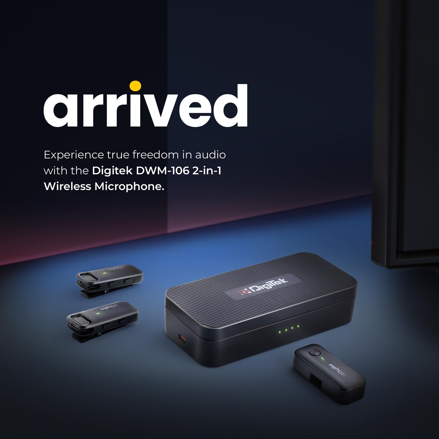 Digitek® DWM 101 Wireless Microphone