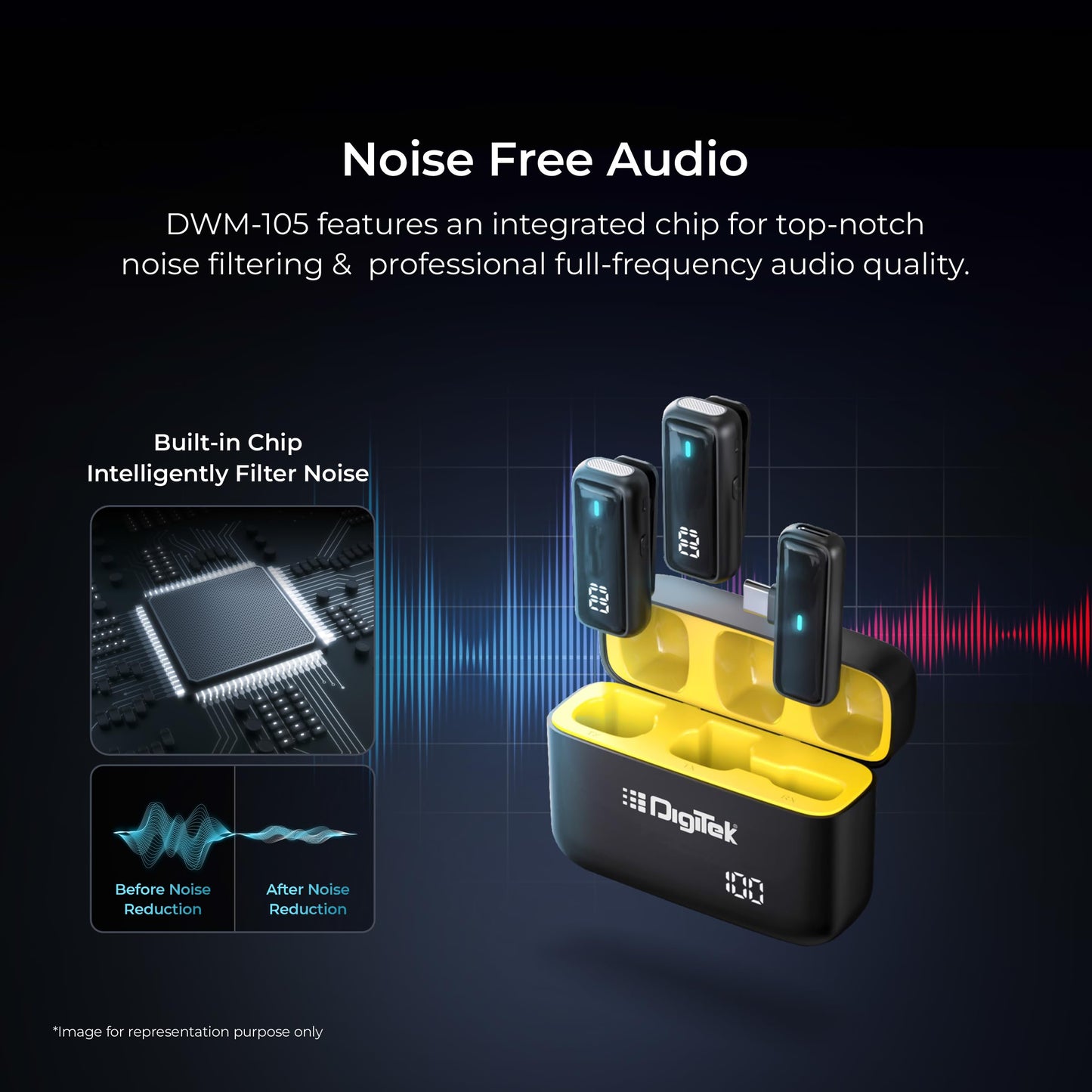 Digitek® DWM 101 Wireless Microphone