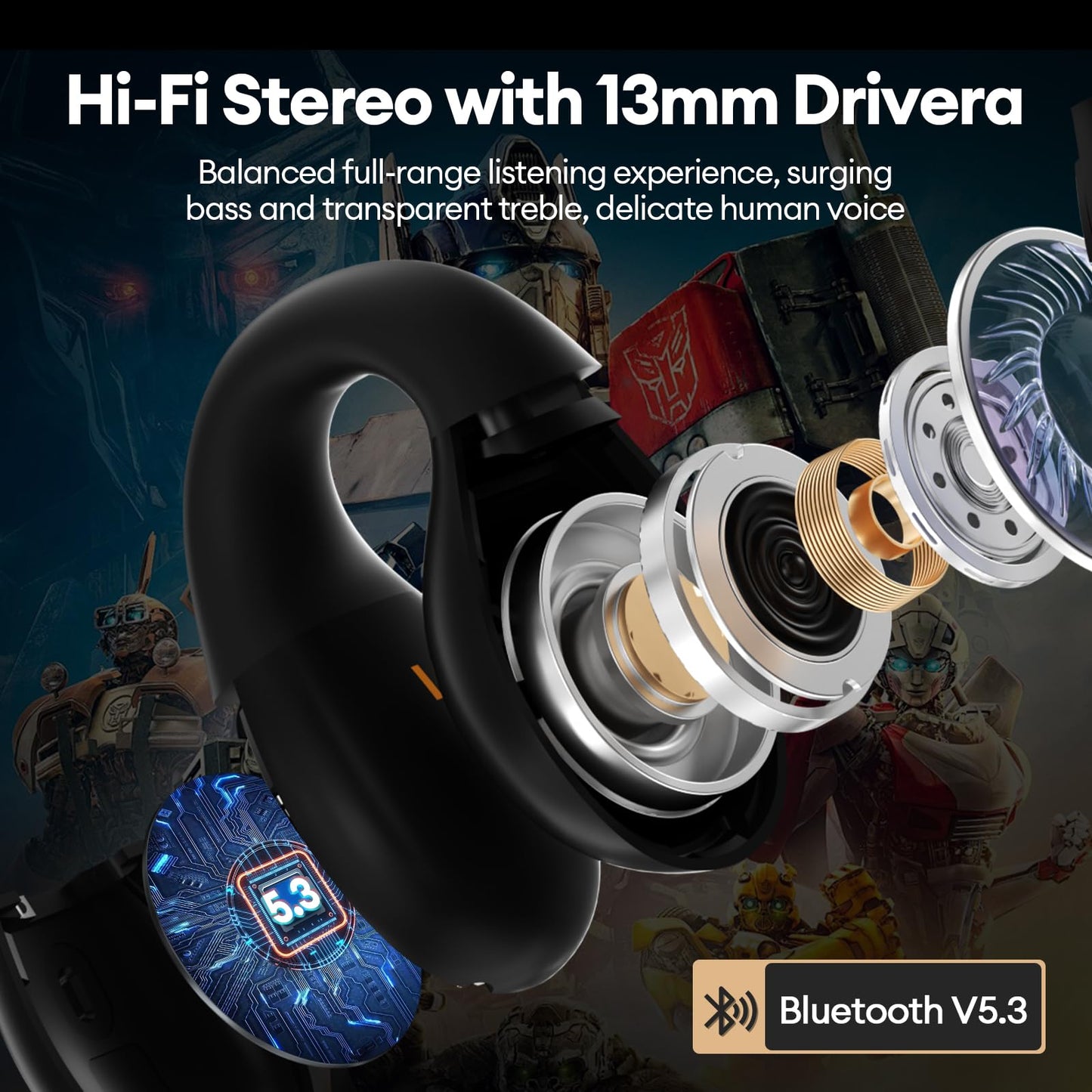 Transformers Open Ear Headphones