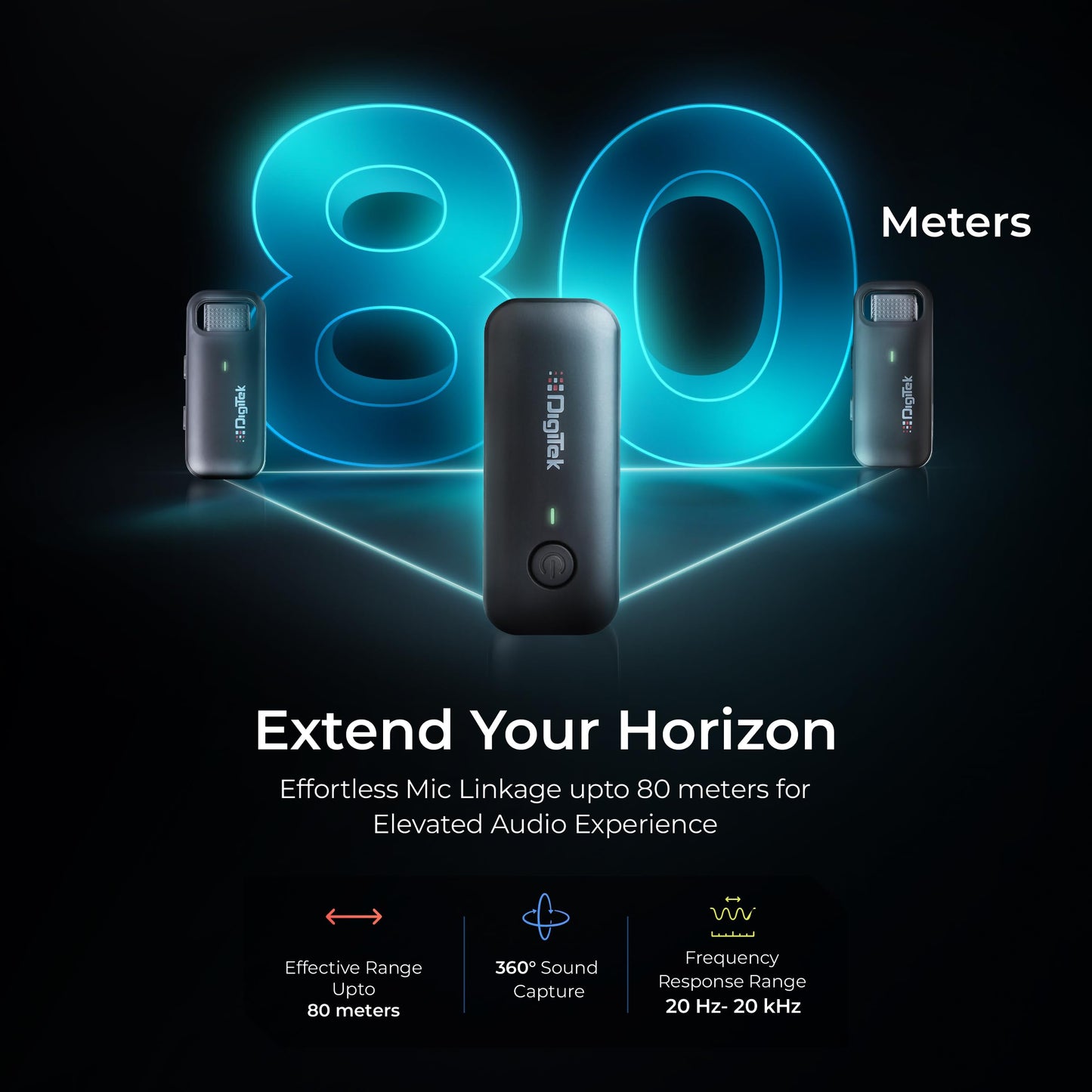 Digitek® DWM 101 Wireless Microphone