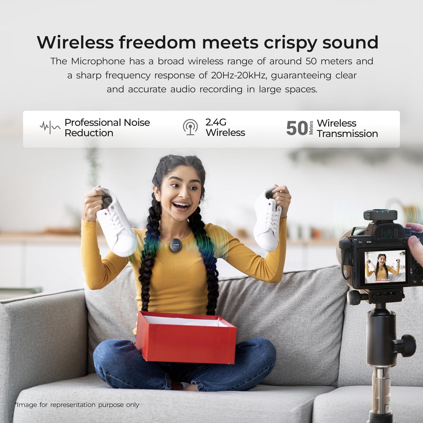 Digitek® DWM 101 Wireless Microphone