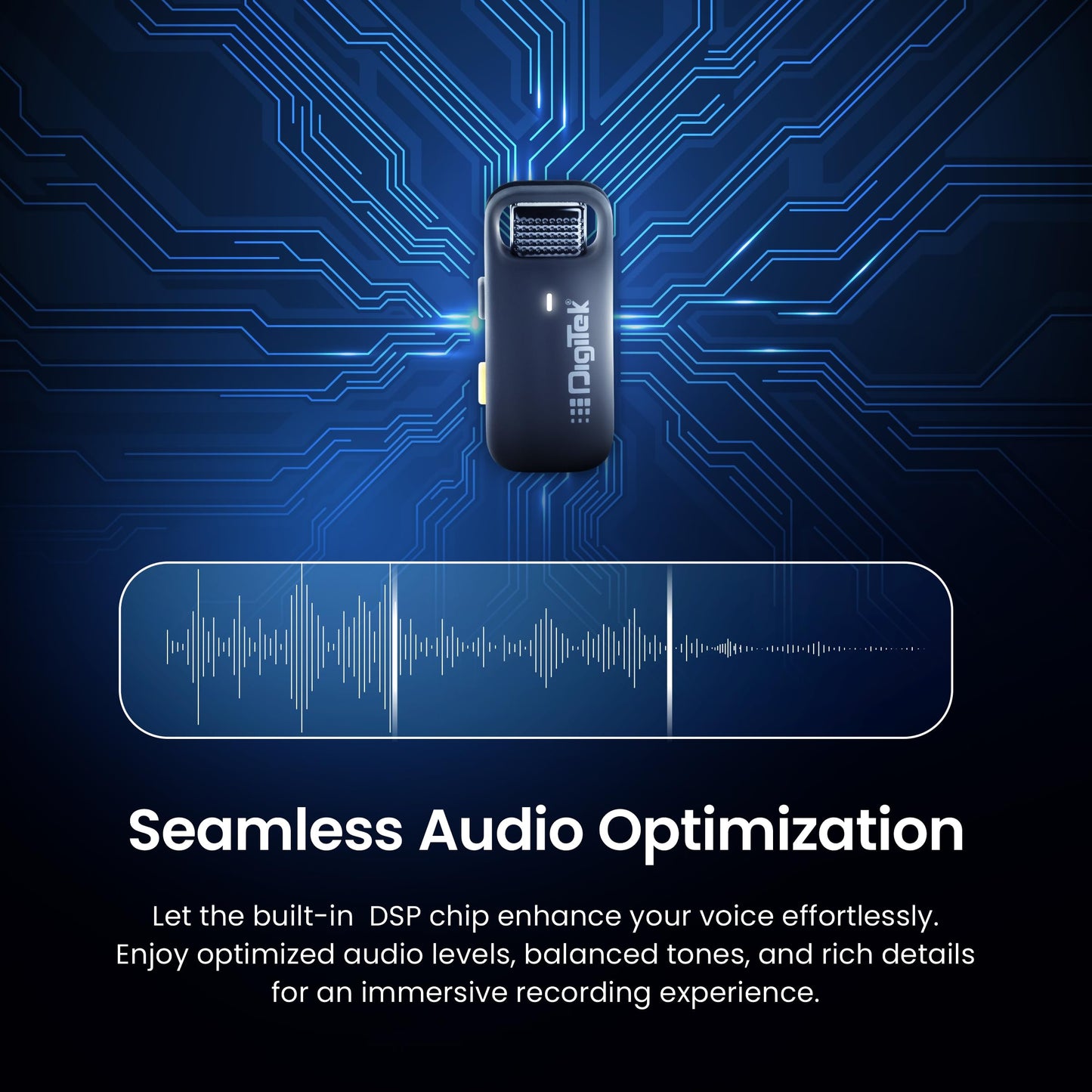 Digitek® DWM 101 Wireless Microphone