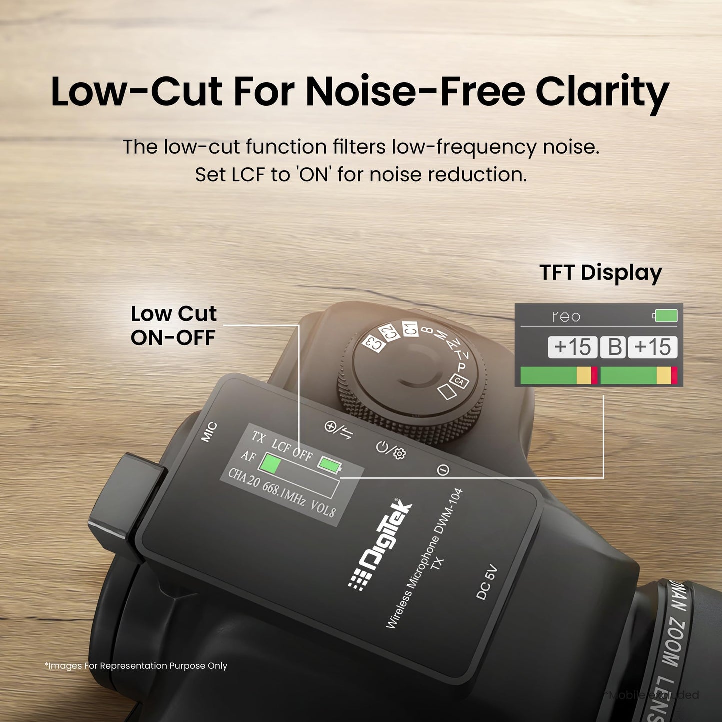 Digitek® DWM 101 Wireless Microphone