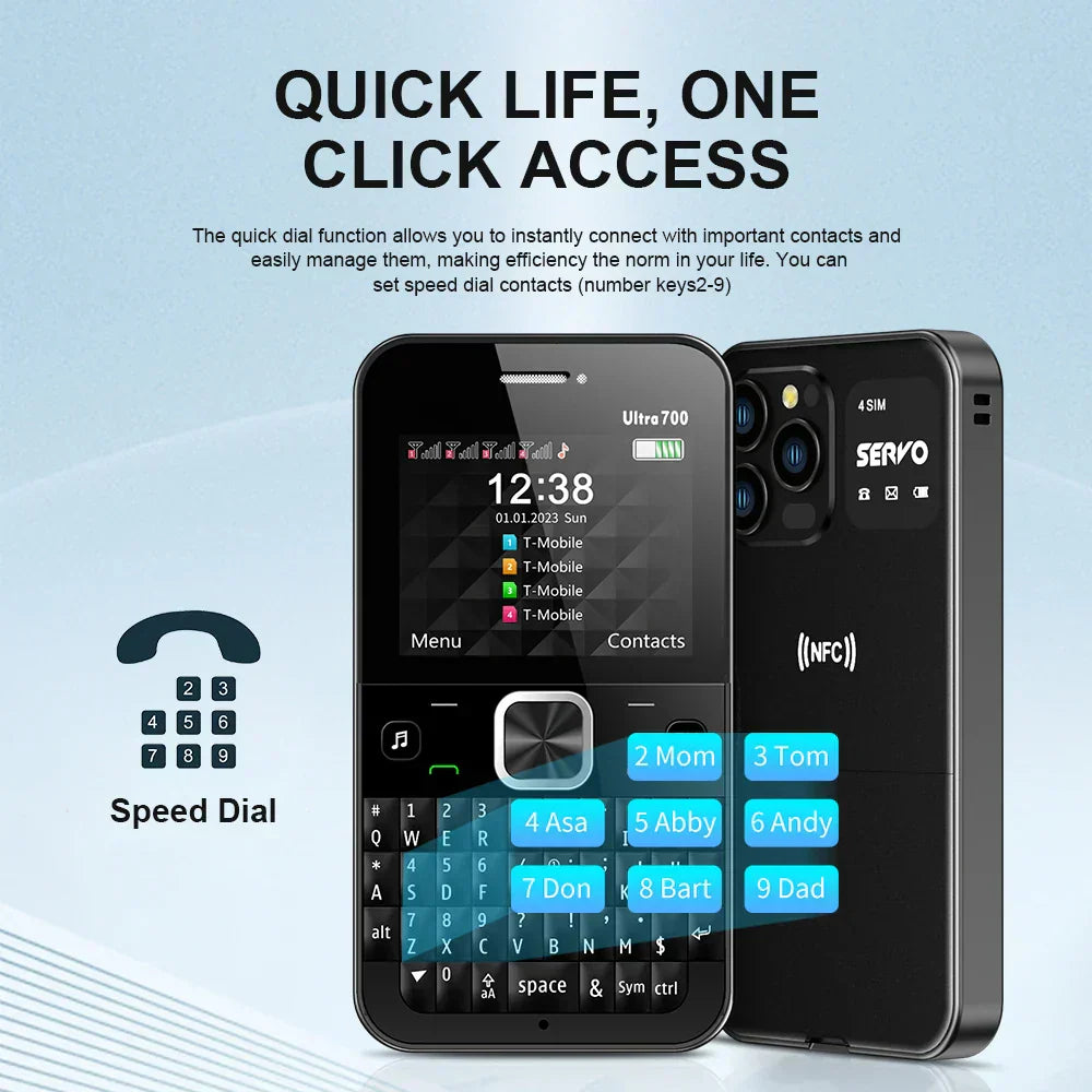 SERVO Ultra 700 Qwerty Keyboard