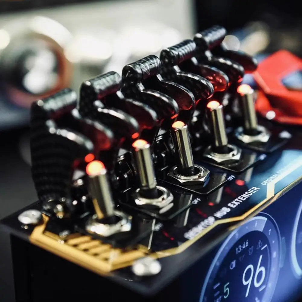 Retro USB Block Hub Docking Station