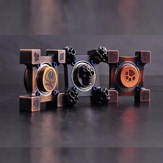 Novelty Skull Fidget Spinner