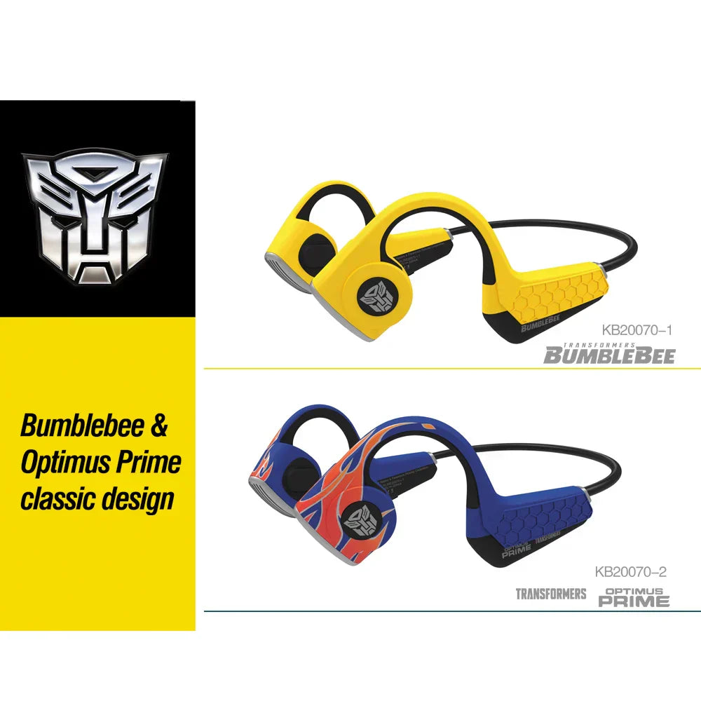 Bumblebee Transformers Bone Conduction Headphones