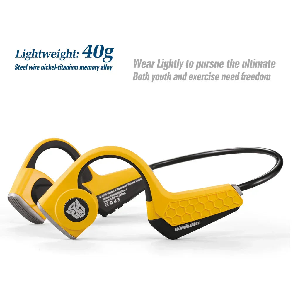 Bumblebee Transformers Bone Conduction Headphones